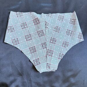 Victoria's Secret Plaid Cheeky Underwear Small
